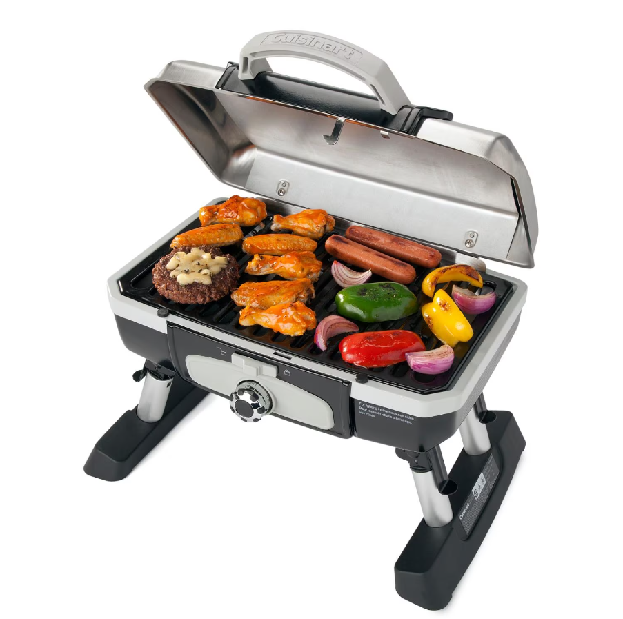 Cuisinart Petit Gourmet Tabletop Gas Grill - Stainless Steel - CGG-180T