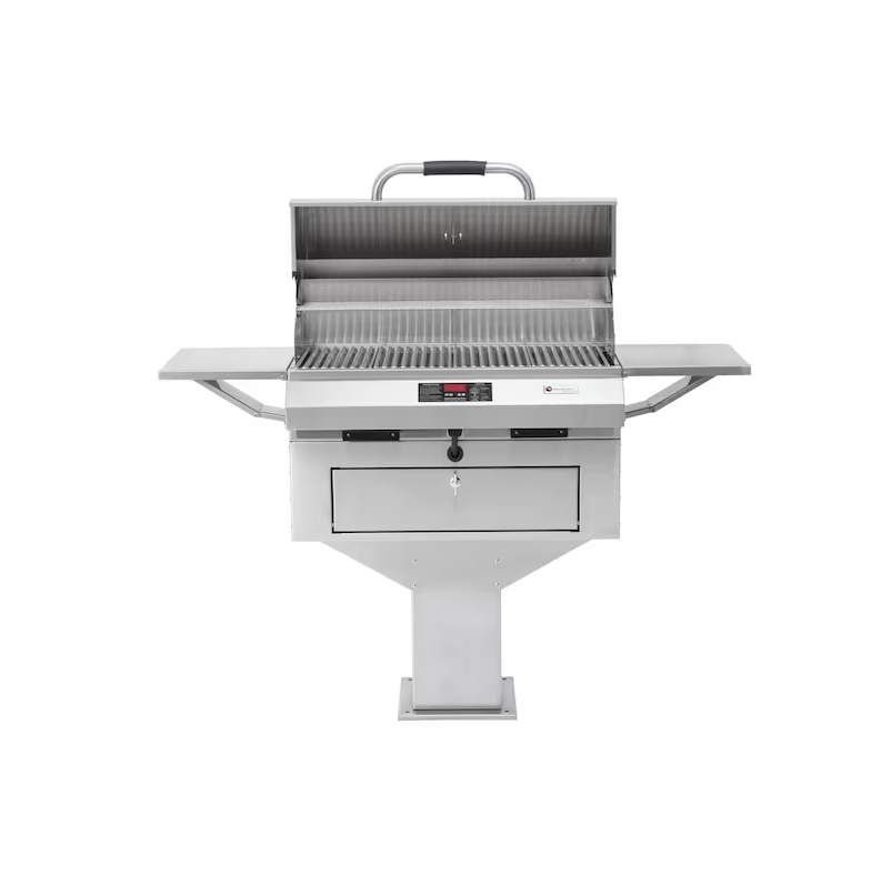 Electri-Chef Emerald 24-Inch Pedestal-Base 3520 Watt Electric Grill - 4400-EC-336-PB-24