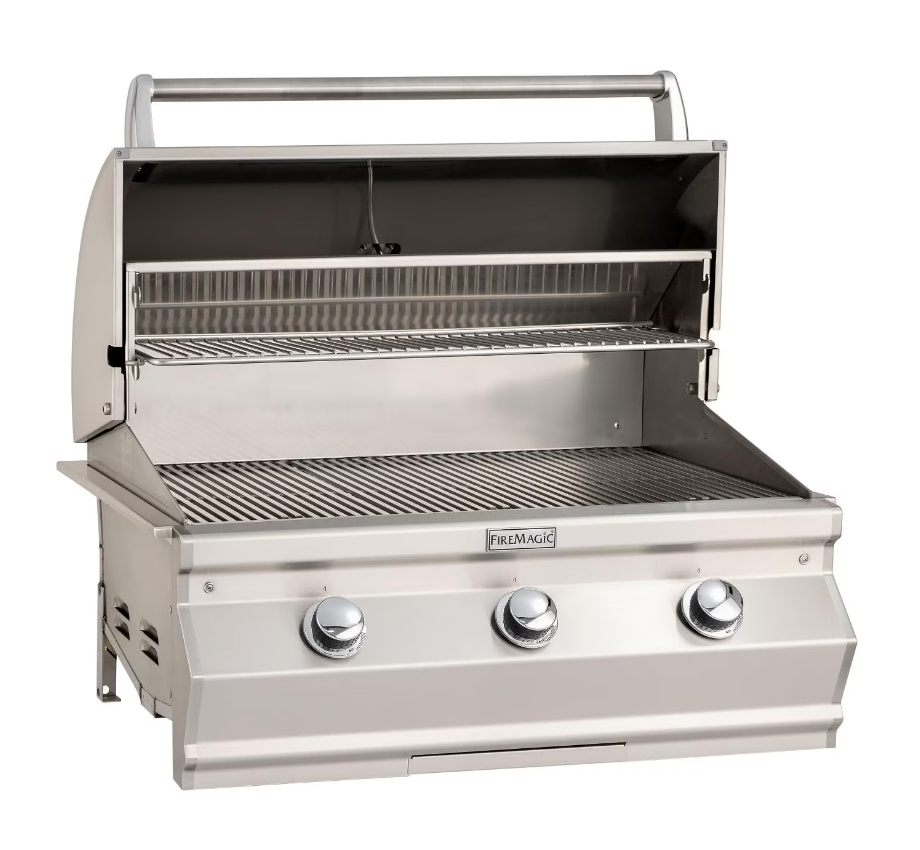 Fire Magic Choice C540I 30-Inch Built-In Natural Gas Grill With Analog Thermometer - C540I-RT1N