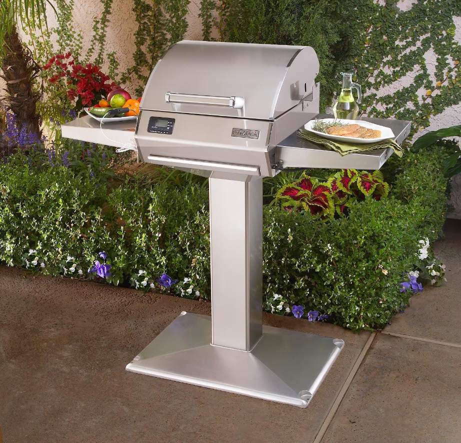 Fire Magic E250s 1800 Watt Electric Grill On Patio Post - E251s-1Z1E-P6