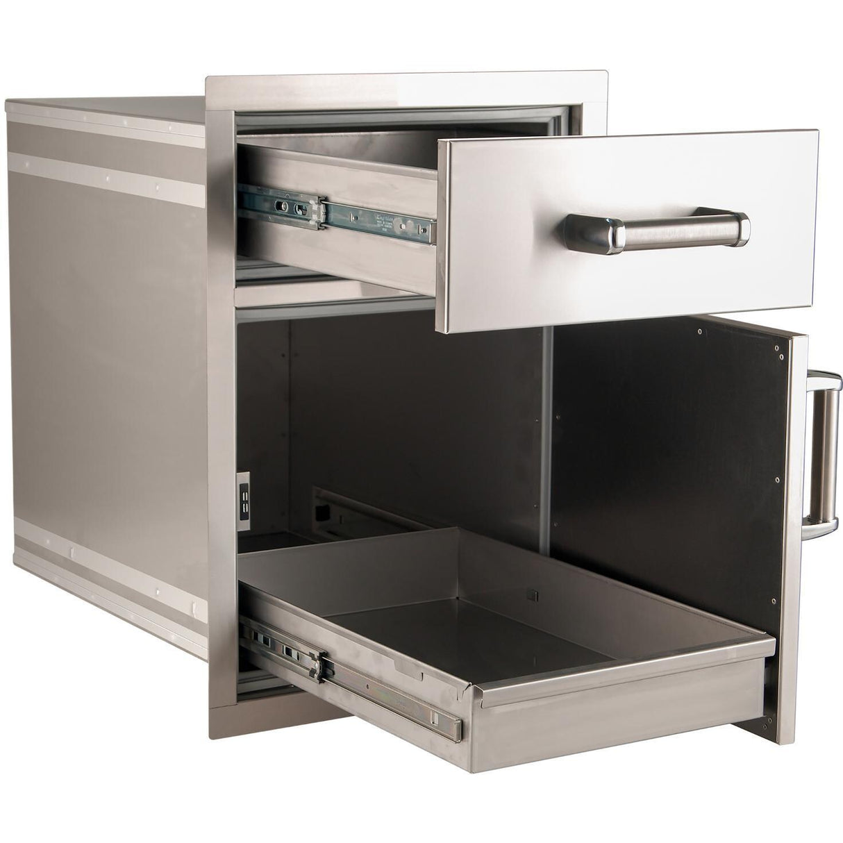 Fire Magic Premium Flush 17-Inch Pantry Access Drawer Combo - 54018S