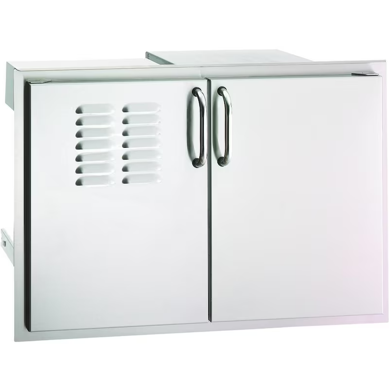 Fire Magic Select 30-Inch Double Access Door With Drawers And Propane Tank Storage - 33930S-12T1