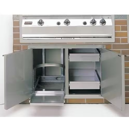 Fire Magic Select 30-Inch Double Access Door With Drawers And Propane Tank Storage - 33930S-12T2