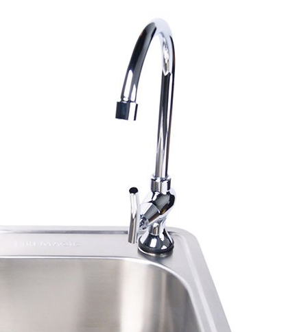 Fire Magic Single Handle Outdoor Rated Cold Water Faucet - Stainless Steel - 3588