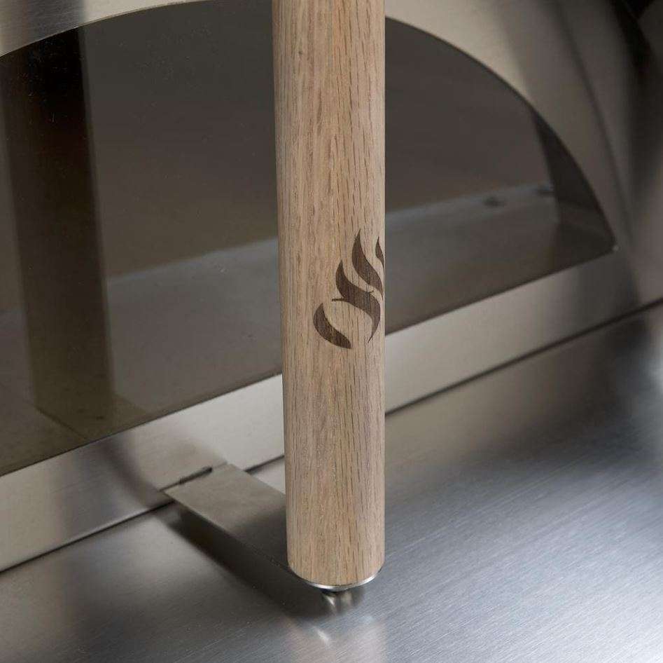 Forno Venetzia Bellagio 200 Countertop Outdoor Wood-Fired Piiza Oven - Red - FVBEL200R 2