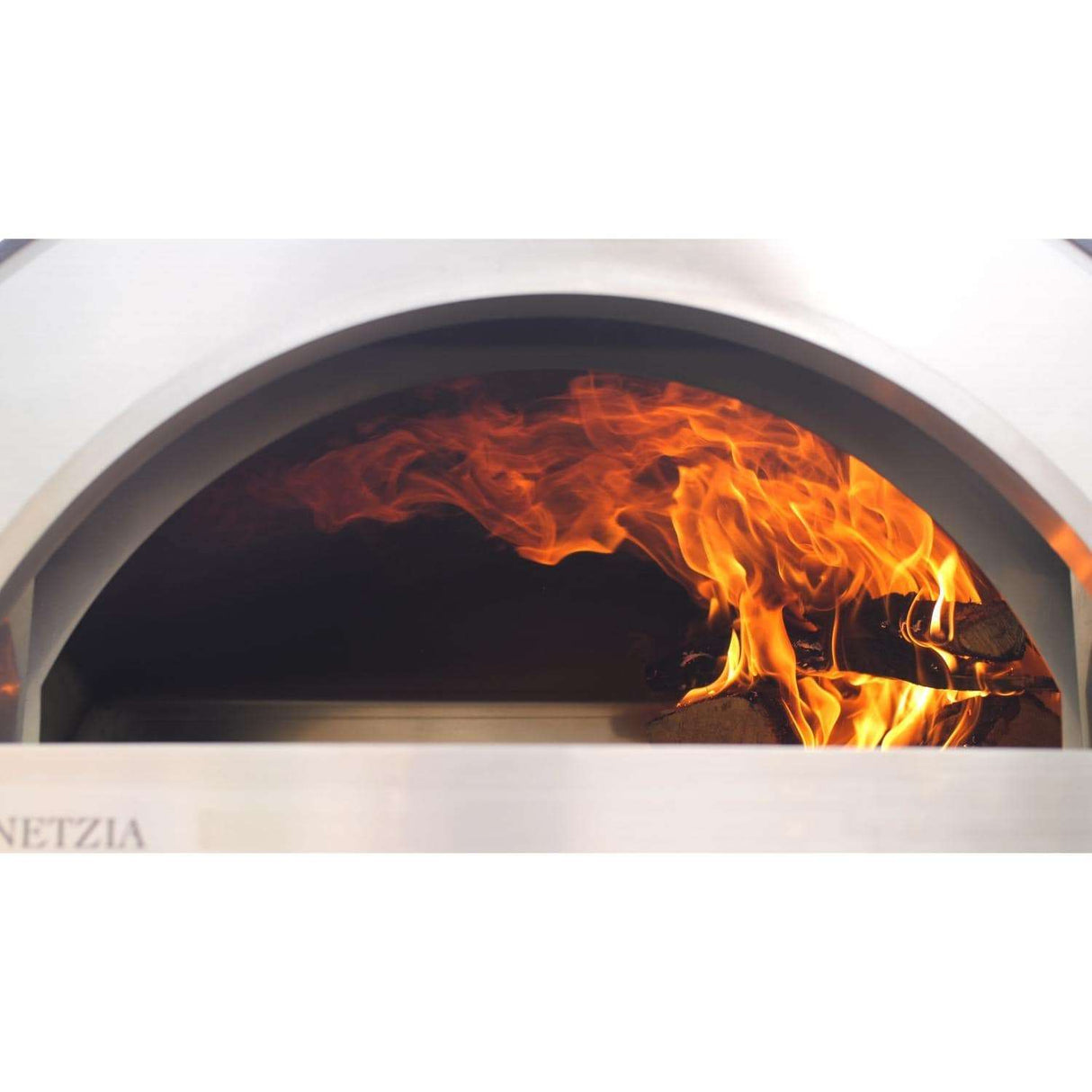 Forno Venetzia Pronto 200 33-Inch Countertop Outdoor Wood-Fired Pizza Oven - Copper r