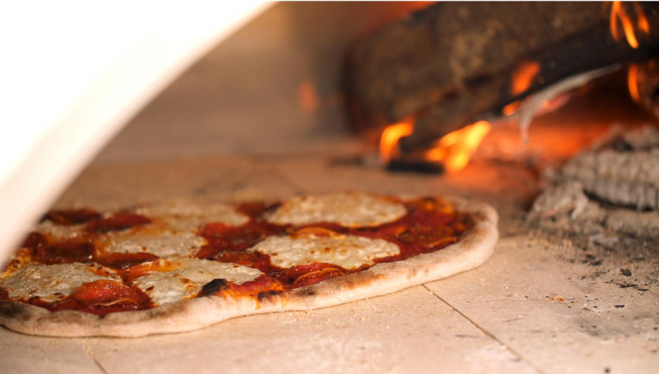 Forno Venetzia Pronto 200 33-Inch Countertop Outdoor Wood-Fired Pizza Oven - Red 1