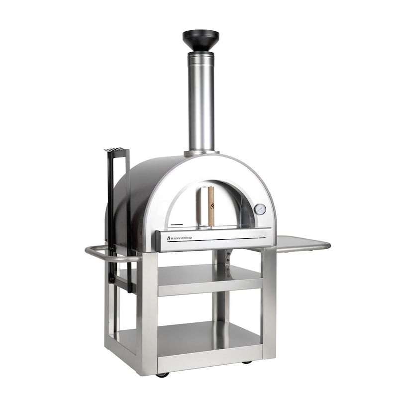 Forno Venetzia Pronto 500 33-Inch Outdoor Wood-Fired Pizza Oven - Copper2