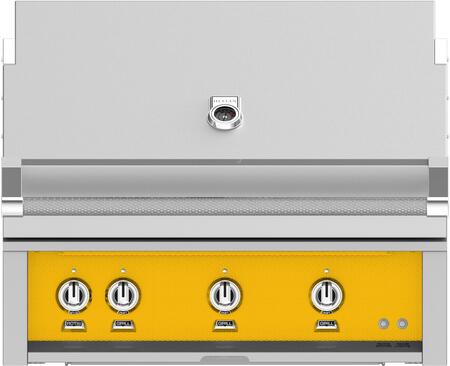 Hestan 36-Inch Built-In Propane Gas Grill W/ Rotisserie - Sol - GABR36-LP-YW