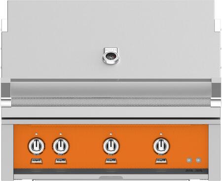 Hestan 36-Inch Built-In Propane Gas Grill W/ Rotisserie - Citra - GABR36-LP-OR