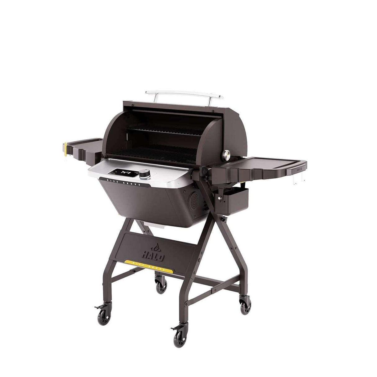 HALO Prime550 Outdoor Pellet Grill- HS-1001-XNA open grill