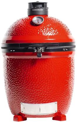 Kamado Joe Classic Joe III Standalone 18-inch Charcoal Grill in Red, Grill Gripper, and Ash Tool - KJ15040721