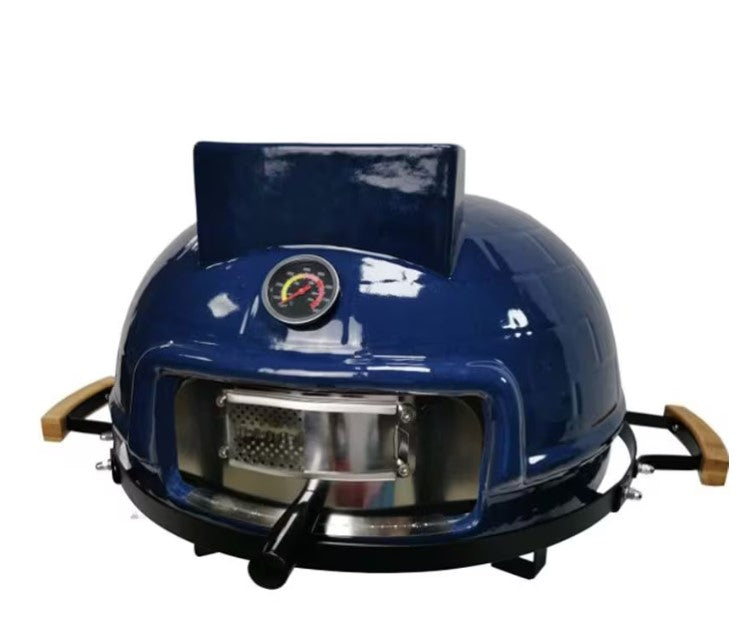 Lifesmart Charcoal Pizza Oven - Blue - SCS-CPO21BLU