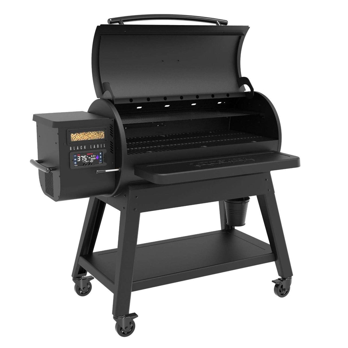 Louisiana Grills LG1200BL Black Label Series Pellet Grill W Wi-Fi Control - 10640 open grill