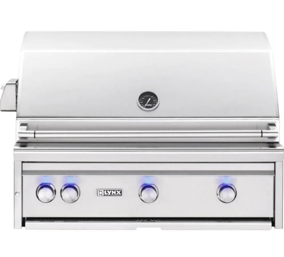 Lynx Professional 42-Inch All Infrared Trident Natural Gas Grill With Rotisserie - L42ATRF-NG