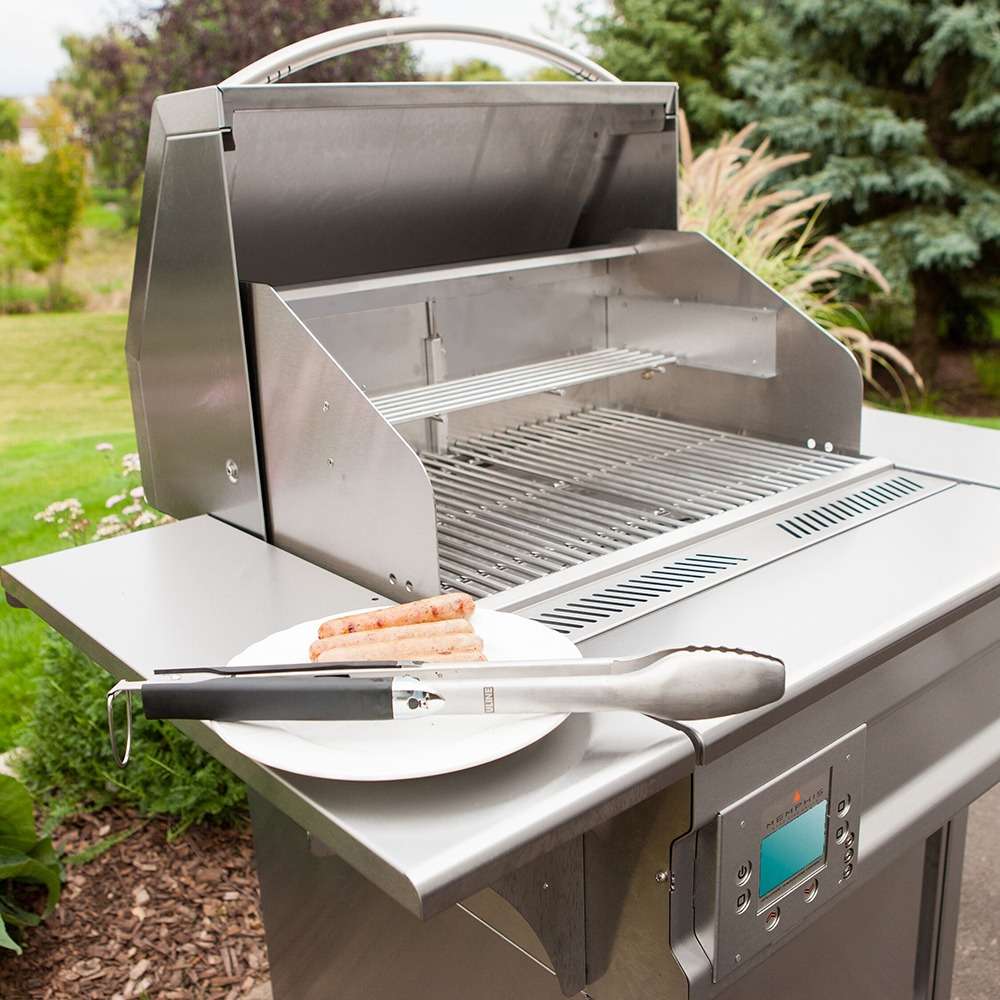 Memphis Grills Beale Street Wi-Fi Controlled 26-Inch Built-In 430 Stainless Steel Pellet Grill - BGBS26 open grill