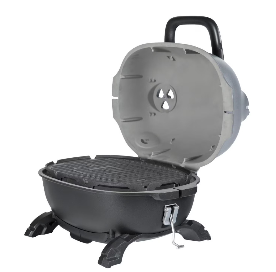 PK Grills PKGO Grill & Smoker W Flip Kit - PK200-SFL grill open