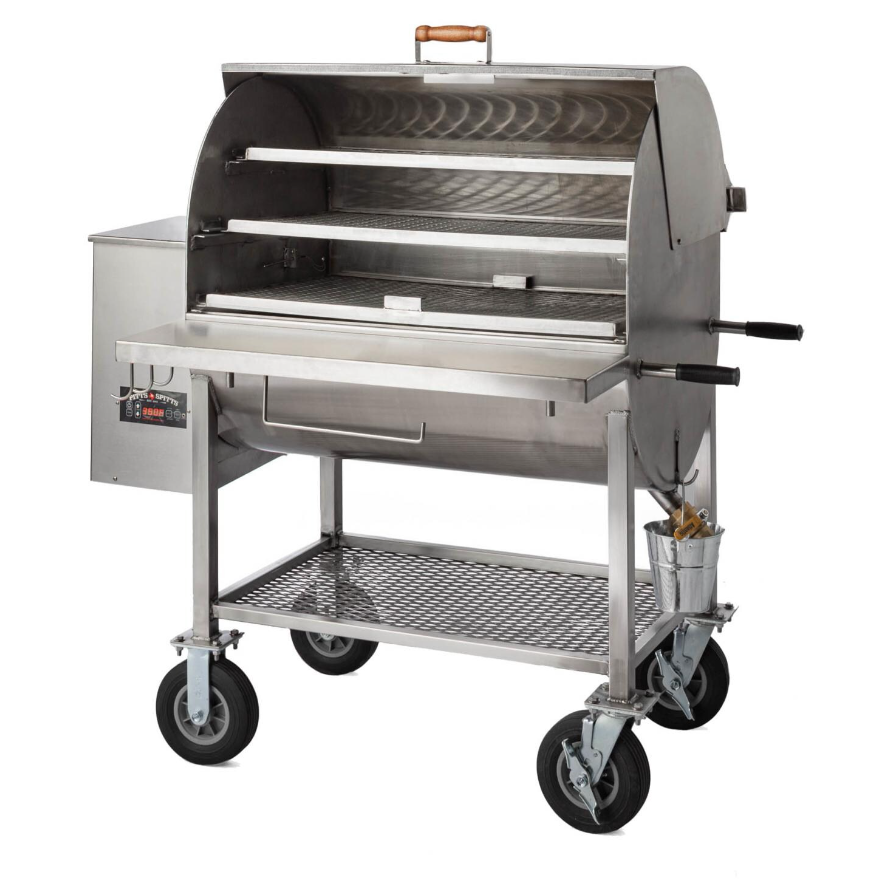 Pitts & Spitts Maverick 2000 Pellet Grill - Stainless Steel - P-MAV2000SS