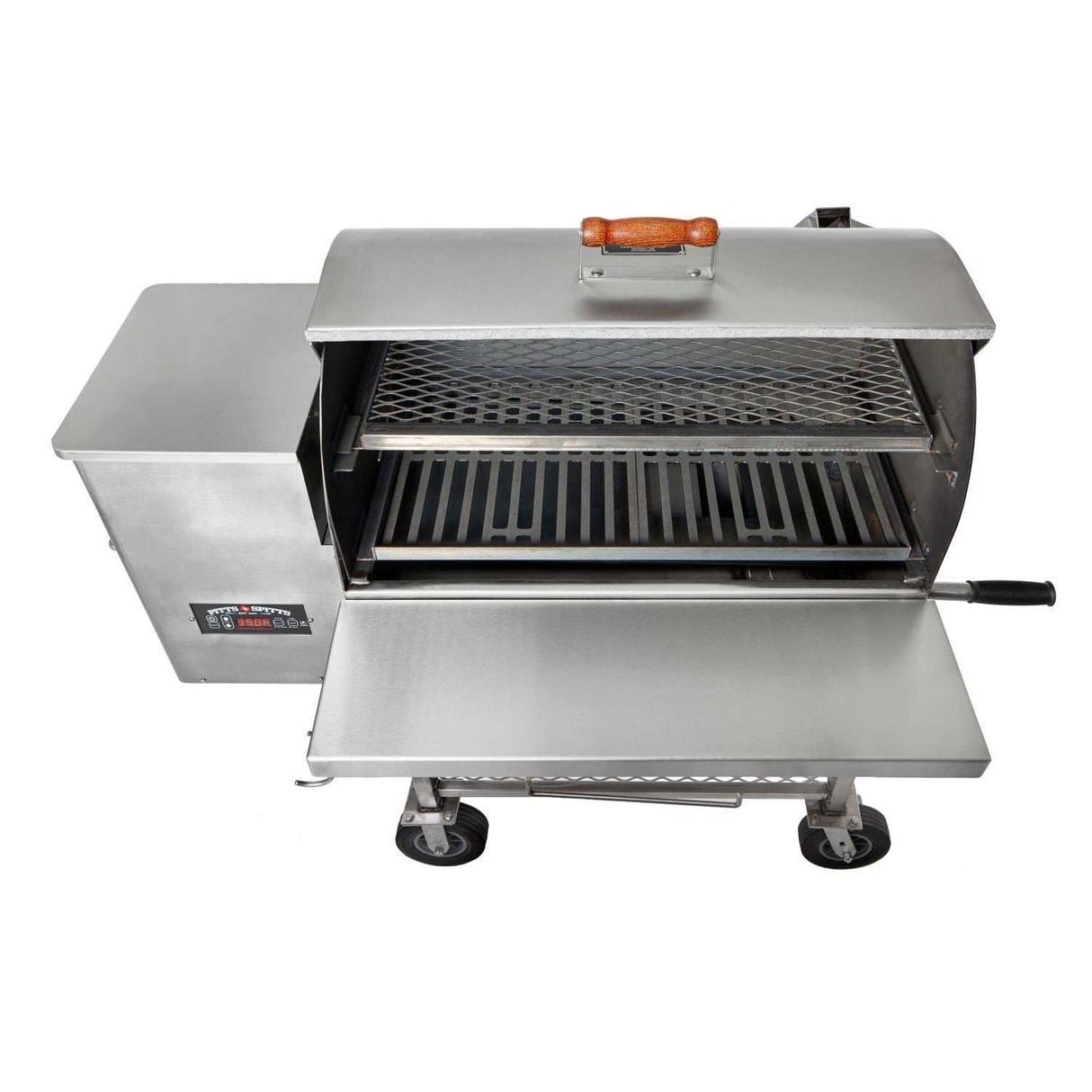 Pitts & Spitts Maverick 850 Pellet Grill - Stainless Steel - P-MAV850SS