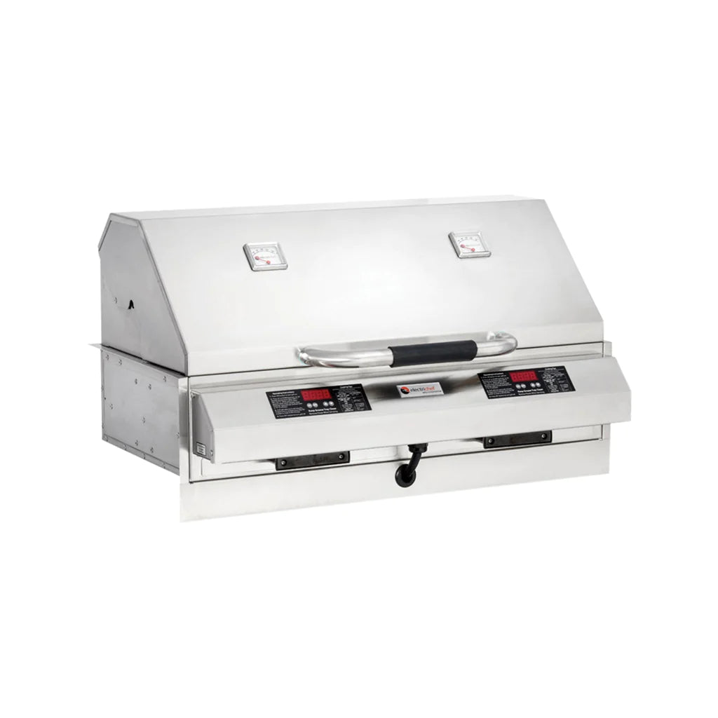 Electri-Chef Ruby 32-Inch Built-In 5280 Watt Electric Grill With Dual Temperature Control - 4400-EC-448-I-D-32