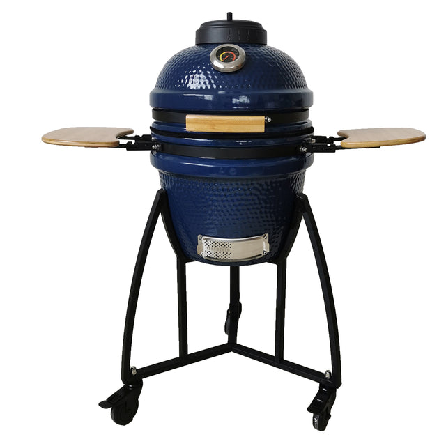 Lifesmart 16-Inch Ceramic Kamado Grill - SCS-K16C