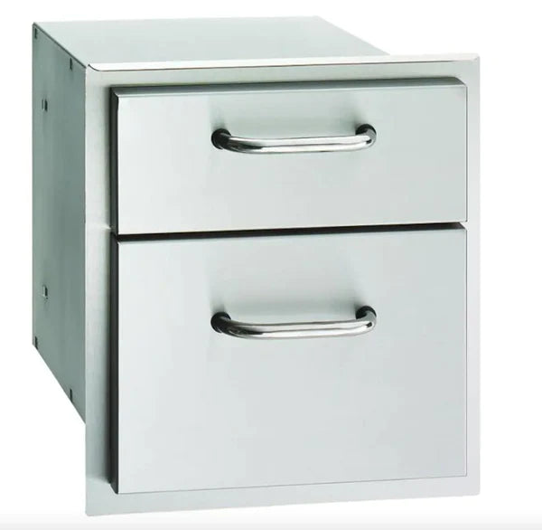American Outdoor Grill 14-Inch Double Access Drawer - 16-15-DSSD