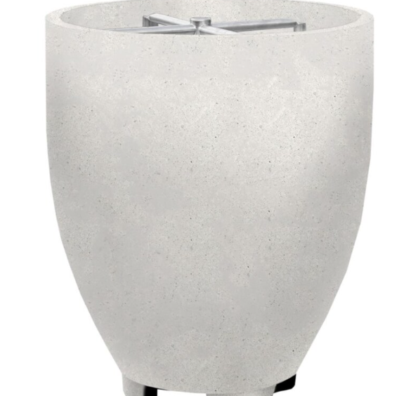 Lakeview Bloomview 1 24-Inch Fire Bowl - Propane - Ultra White - SCPH-413-5LP (10)