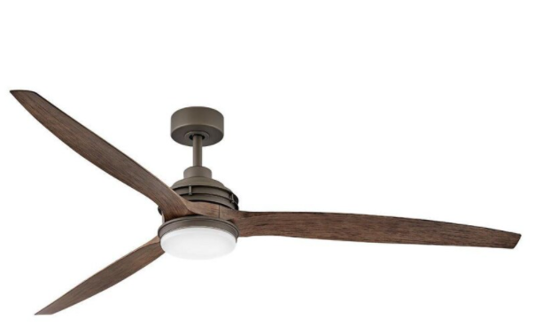 Hinkley Lighting Artiste 72-Inch LED Indoor / Outdoor Ceiling Fan - Metallic Matte Bronze - 900172FMM-LWD