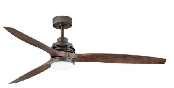 Hinkley Lighting Artiste 60-Inch LED Indoor / Outdoor Ceiling Fan - Metallic Matte Bronze - 900160FMM-LWD