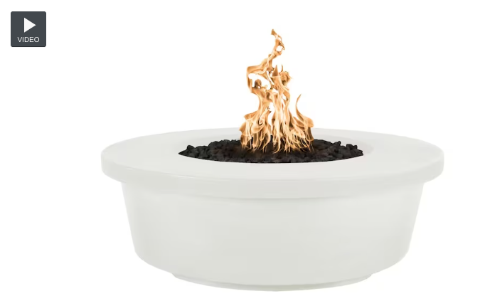 Top Fires by The Outdoor Plus Tempe 48-Inch Propane Fire Pit - Limestone Concrete - Match Light - 2023-07-25T213035.381