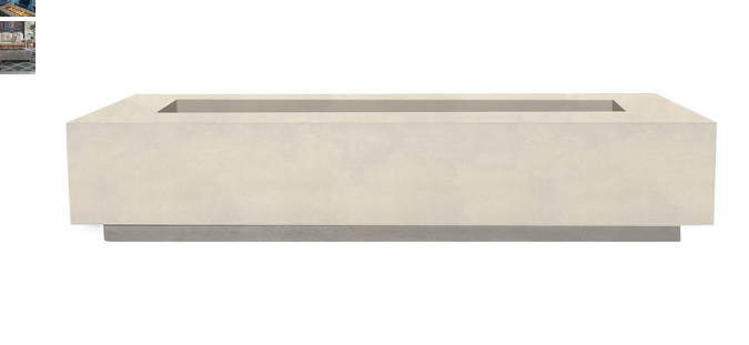 Screenshot - 2023-Lakeview Cascata Bay 6 90-Inch Propane Gas Rectangular Fire Pit Table - Coastal - SCPH-415-6LP-26T193124.422