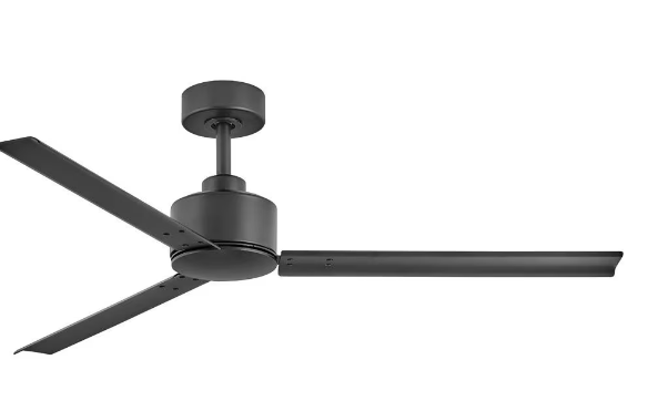 Hinkley Lighting Indy 56-Inch Indoor / Outdoor Ceiling Fan - Matte Black - 900956FMB-NWA