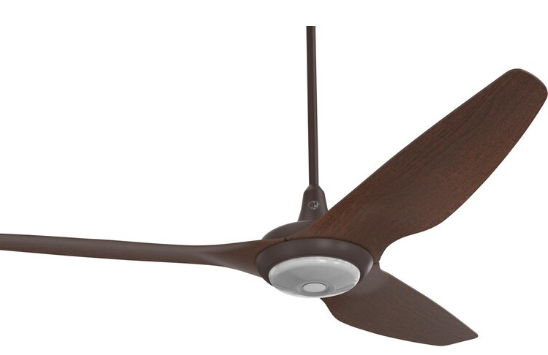 60-Inch Haiku Ceiling Fan Universal Mount W/32-Inch Downrod & Downlight Oil-Rubbed Bronze/Cocoa by Big Ass Fans - MK-HK4-052506A471F654G10I32S2