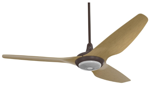 60-Inch Haiku Ceiling Fan Universal Mount W/32-Inch Downrod & Downlight Oil-Rubbed Bronze/Caramel by Big Ass Fans - MK-HK4-052506A471F504G10I32S2