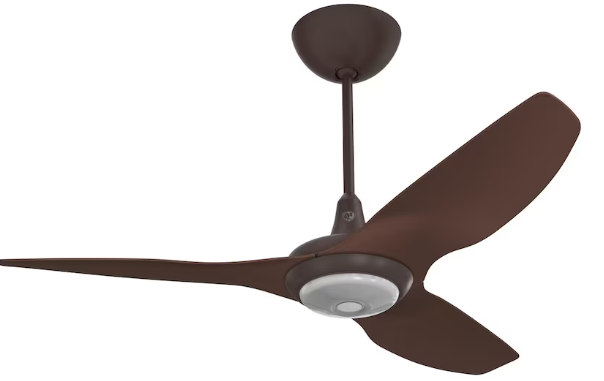 52-Inch Haiku Ceiling Fan Universal Mount W/12-Inch Downrod & Downlight Oil-Rubbed Bronze by Big Ass Fans - MK-HK4-042506A471F471G10I12S2