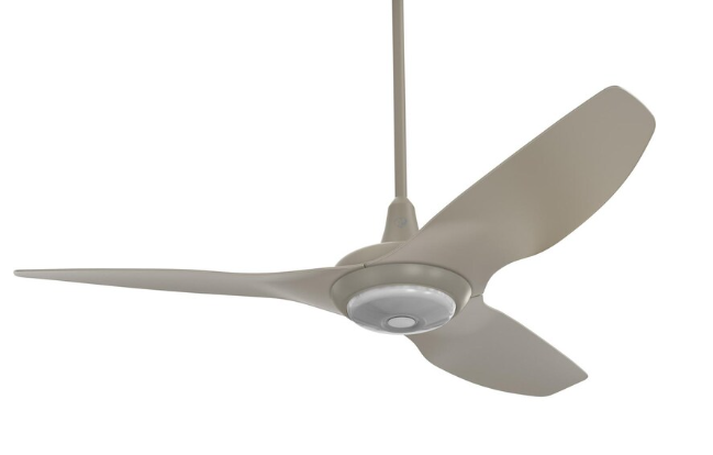 52-Inch Haiku Ceiling Fan Universal Mount W/32-Inch Downrod & Downlight Satin Nickel by Big Ass Fans - MK-HK4-042506A470F470G10I32S2