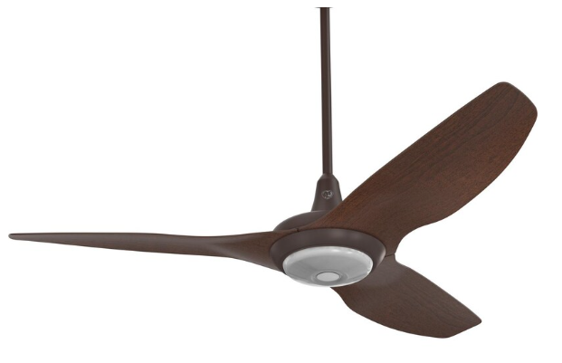52-Inch Haiku Ceiling Fan Universal Mount W/32-Inch Downrod & Downlight Oil-Rubbed Bronze/Cocoa by Big Ass Fans - MK-HK4-042506A471F654G10I32S2