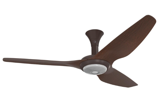 60-Inch Haiku Ceiling Fan Low Profile Mount W/Downlight Oil-Rubbed Bronze/Cocoa by Big Ass Fans - MK-HK4-052500A471F6542G10S2