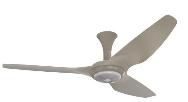 60-Inch Haiku Ceiling Fan Low Profile Mount W/Downlight Satin Nickel by Big Ass Fans - MK-HK4-052500A470F470G10S2