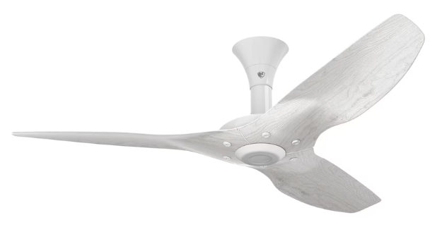 52-Inch Haiku Ceiling Fan Low Profile Mount White/Driftwood by Big Ass Fans - MK-HK4-042500A259F772G10