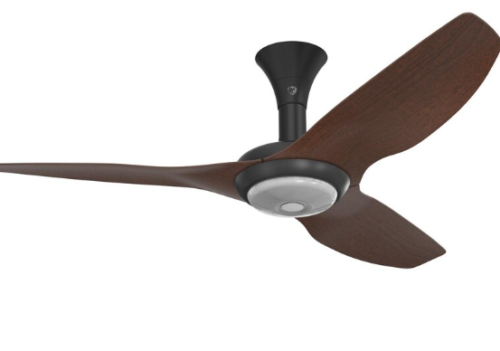 52-Inch Haiku Ceiling Fan Low Profile Mount W/Downlight Black/Cocoa by Big Ass Fans - MK-HK4-042500A258F654G10S2