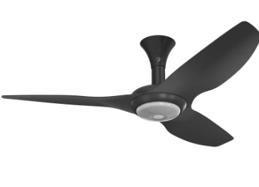 52-Inch Haiku Ceiling Fan Low Profile Mount W/Downlight Black by Big Ass Fans - MK-HK4-042500A258F258G10S2