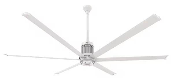 96-Inch i6 Ceiling Fan Universal Mount W/24-Inch Ext Tube White by Big Ass Fans - MK-I61-081906A729I24