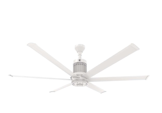 72-Inch i6 Ceiling Fan Universal Mount W/6-Inch Ext Tube White by Big Ass Fans - MK-I61-061906A729I06