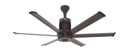 60-Inch i6 Ceiling Fan Universal Mount W/6-Inch Ext Tube & LED Oil Rubbed Bronze by Big Ass Fans - MK-I61-051906A730I06S2