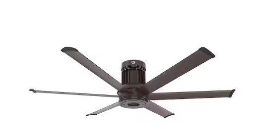 60-Inch i6 Ceiling Fan Universal Mount Oil Rubbed Bronze by Big Ass Fans - MK-I61-051906A730I00