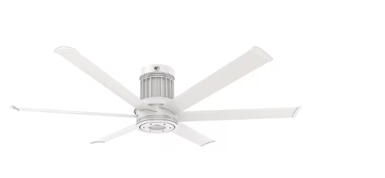 60-Inch i6 Ceiling Fan Universal Mount White by Big Ass Fans - MK-I61-051906A729I00