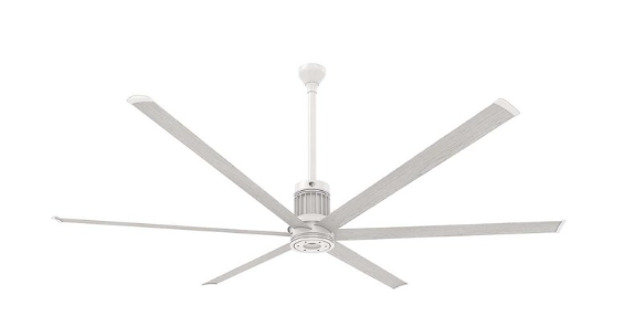 96-Inch i6 Ceiling Fan Universal Mount W/24-Inch Ext Tube & LED Driftwood by Big Ass Fans - MK-I61-081906A729F772I24S2