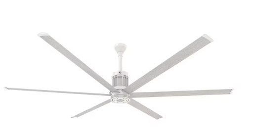 96-Inch i6 Ceiling Fan Universal Mount W/12-Inch Ext Tube & LED Driftwood by Big Ass Fans - MK-I61-081906A729F772I12S2