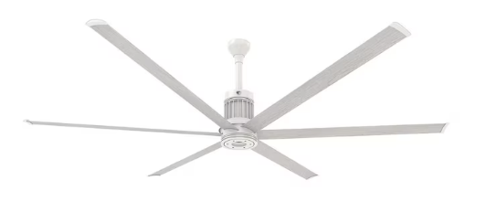 96-Inch i6 Ceiling Fan Universal Mount W/12-Inch Ext Tube Driftwood by Big Ass Fans - MK-I61-081906A729F772I12